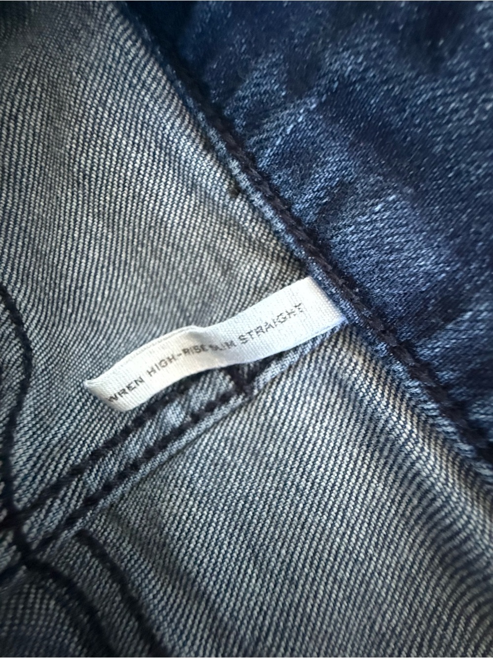 Rag & Bone Wren High Rise Slim Straight Jeans Ella Size 30 - Picture 7 of 9